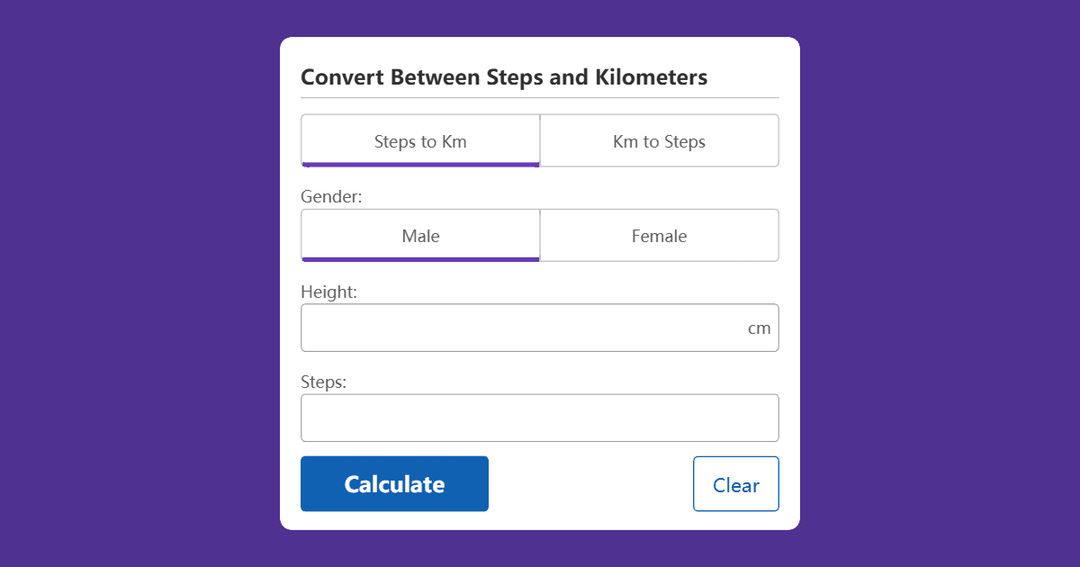 Steps To Kilometers Calculator steps-to-kilometers-calculator